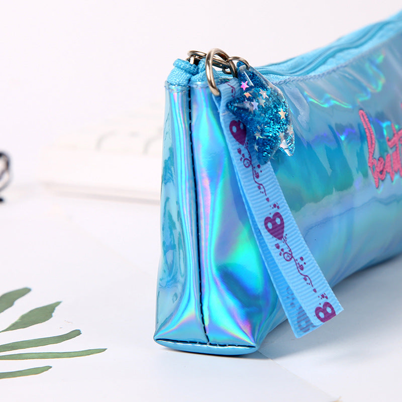 Wholesale Leather Portable Colorful Pencil Case